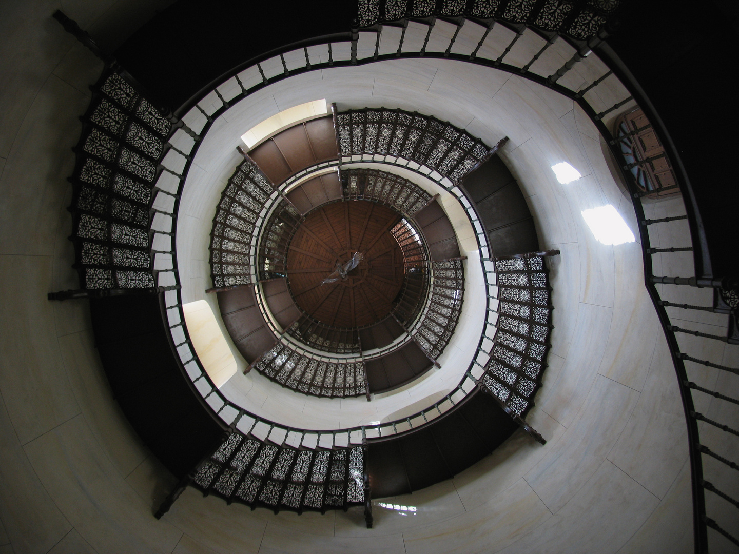 Treppenstrudel - Jagdschloss Granitz Wendeltreppe