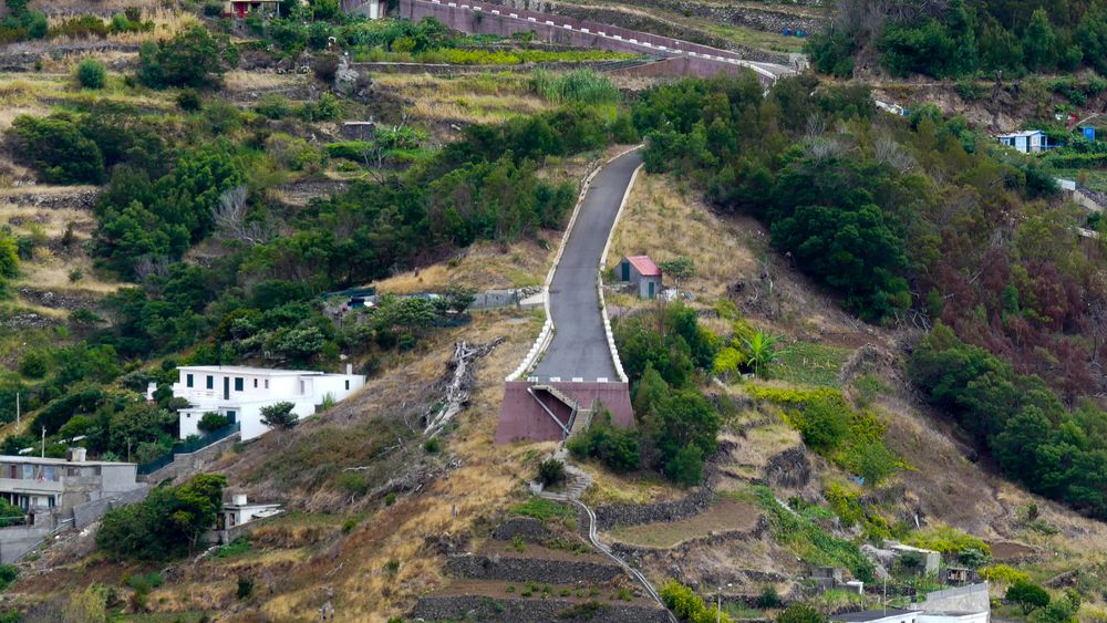 Treppenzufahrt auf Madeira