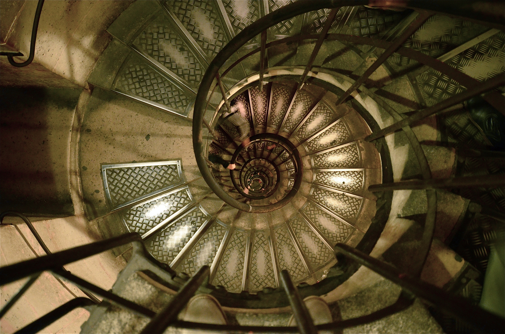 Treppe"zu Arc de Triomphe