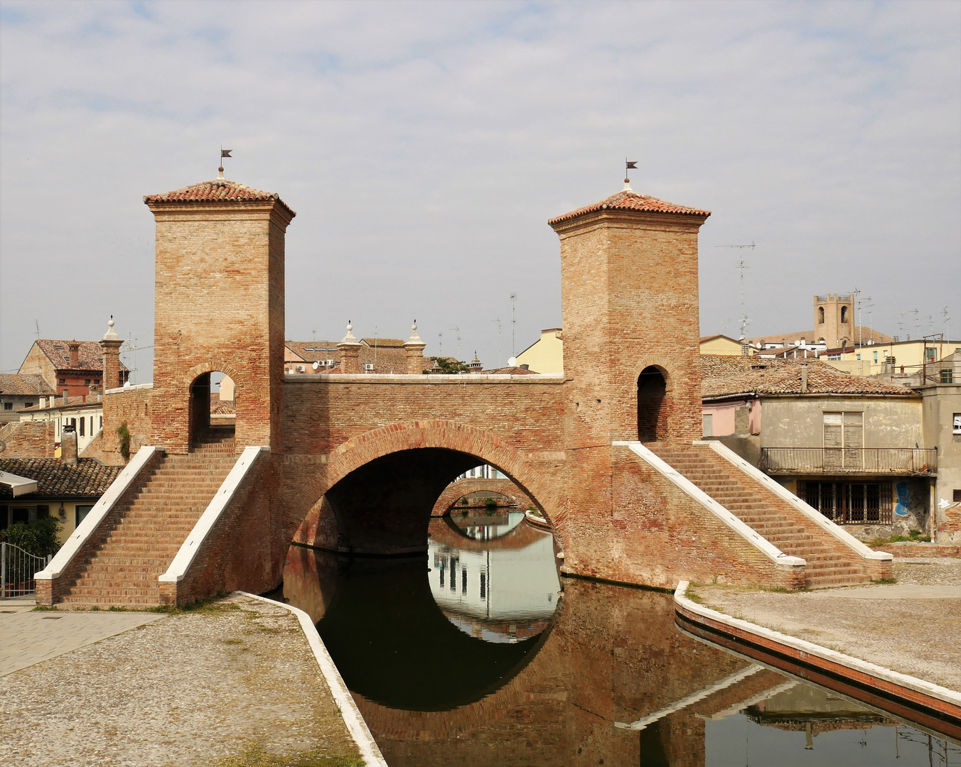 Trepponti Brücke Comacchio