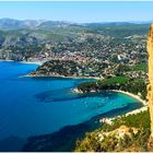 Très haute vue sur Cassis !