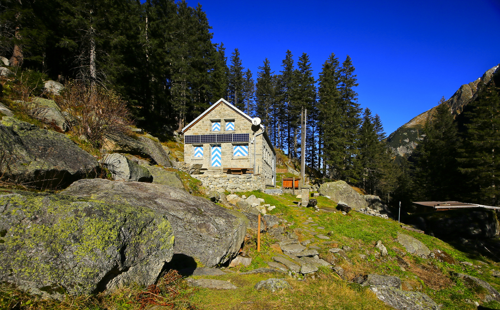 Treschhhütte, Fellital , Gurtnellen