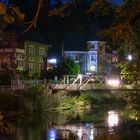 Treseburg ( Harz ) bei Nacht