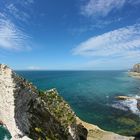 Étretat, Alabasterküste, Normandie, Frankreich