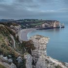 Étretat - Falaise d' Aval