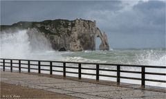 Étretat - Falaise d‘Aval