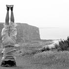 Étretat Headstand (2014)