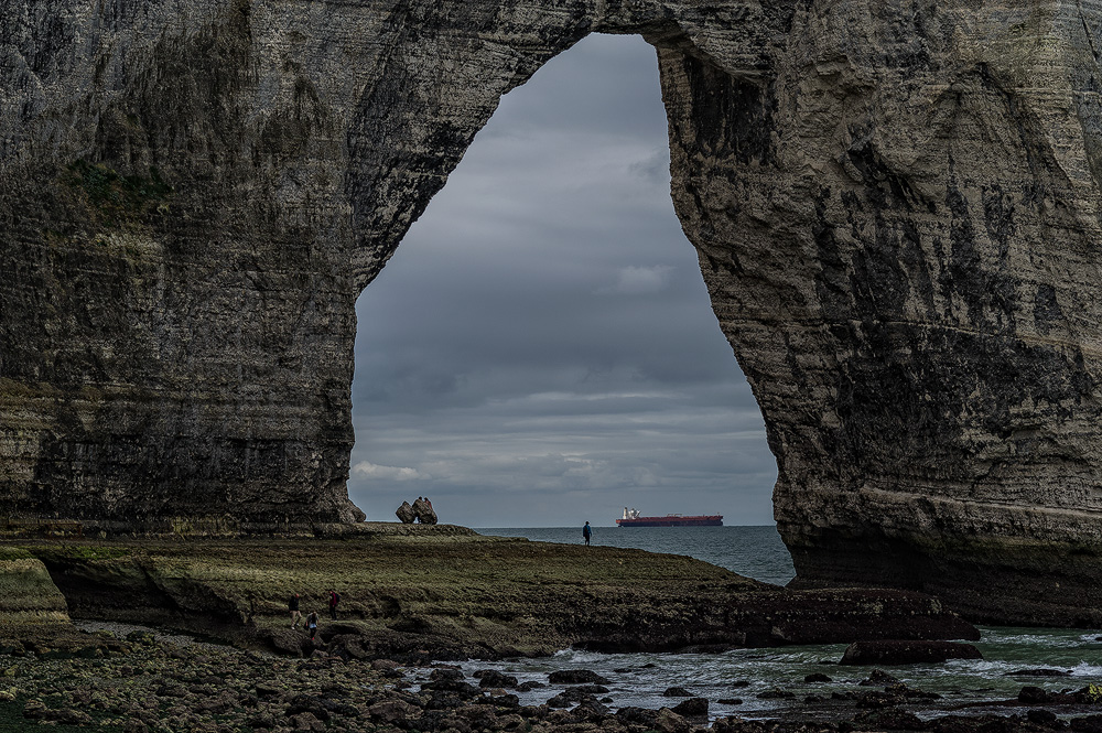 Ètretat mit 105 mm