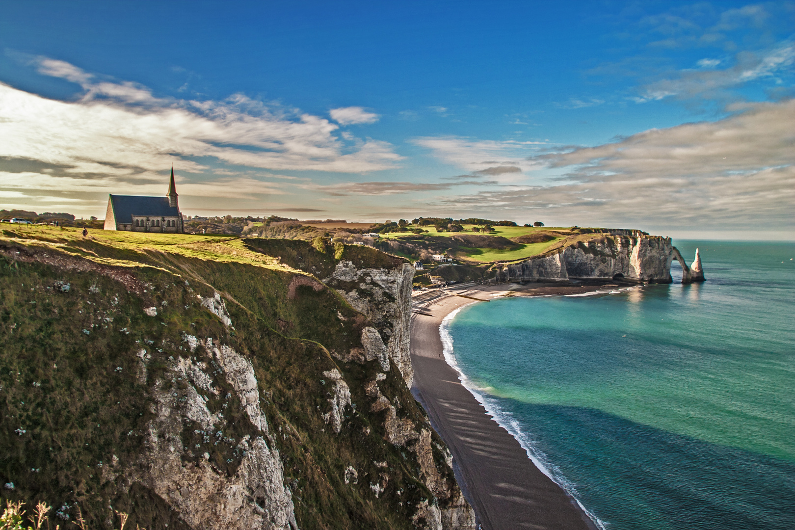 Étretat Nord Frankreich Küste Normandie Foto & Bild fotos, world, spezial Bilder auf