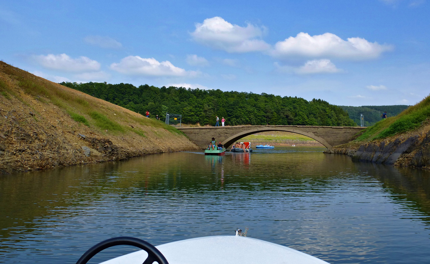 Tretboot fahr´n... Foto & Bild landschaft, bach, fluss & see, see