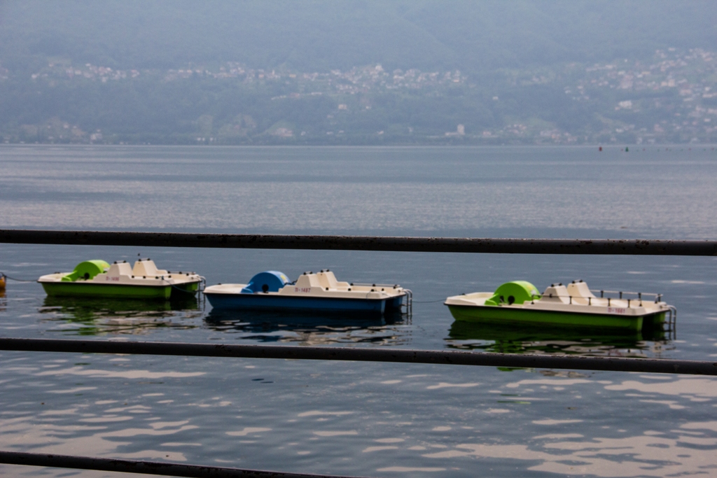 Tretboote, Lago Maggiore