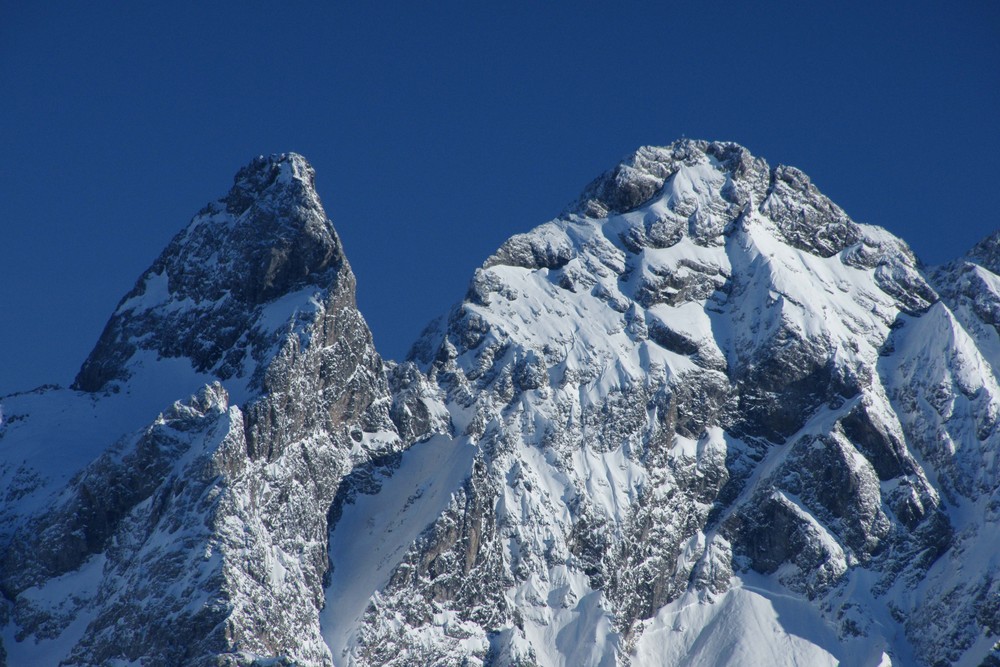 Trettachspitze und Mädelegabel