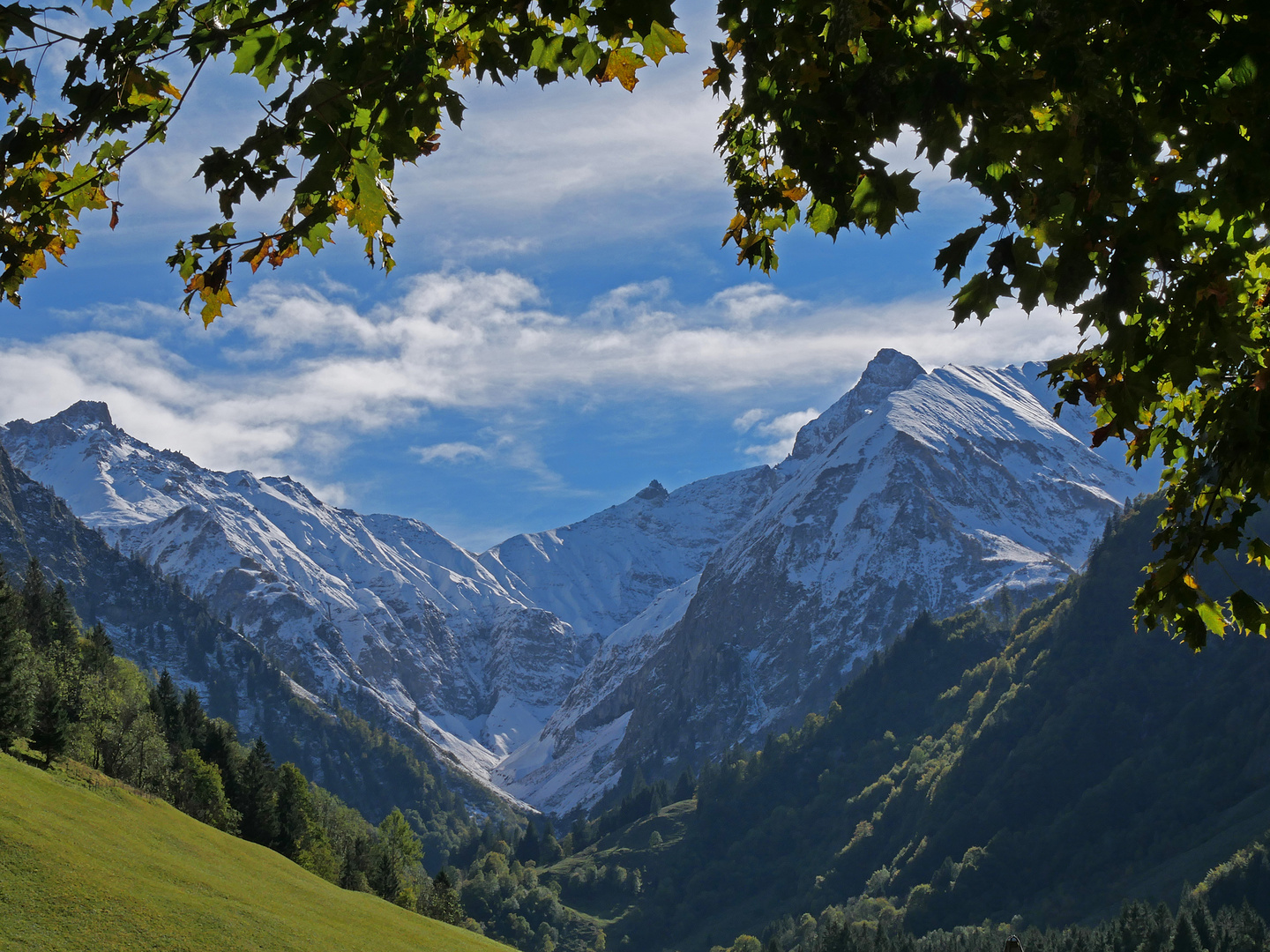 Trettachtal bei Oberstdorf