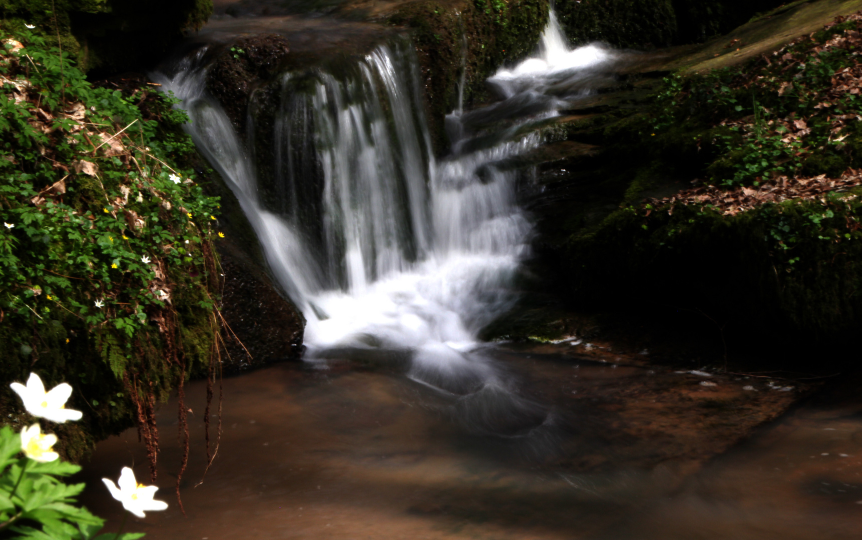 Trettsteinwasserfall von einer anderen Perspektive.