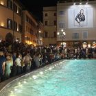 Trevi Brunnen Besucher