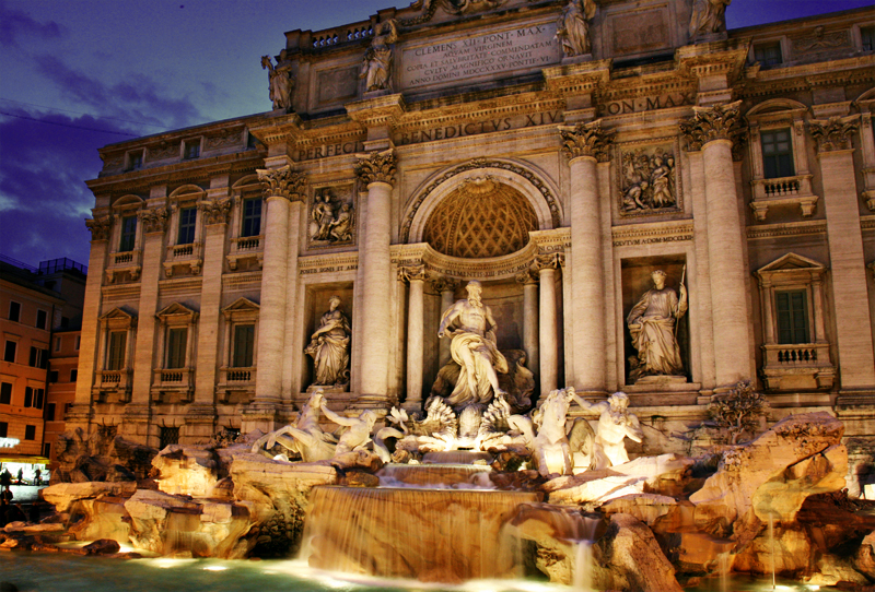 Trevi fountain