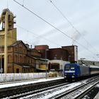 TRI Ersatzzug auf der Neckar-Frankenbahn beim Salzbergwerk in Kochendorf 16.1.2024