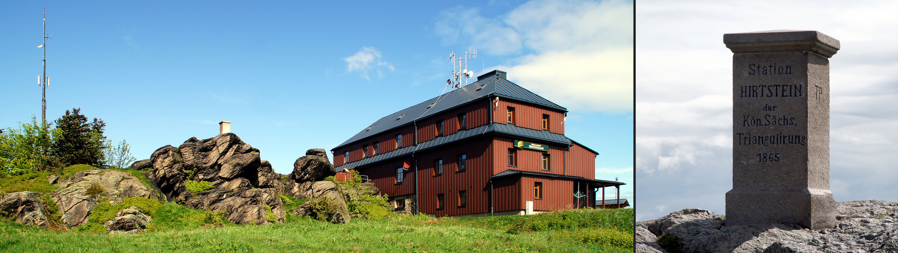 "Triangulirungsstation" Hirtstein