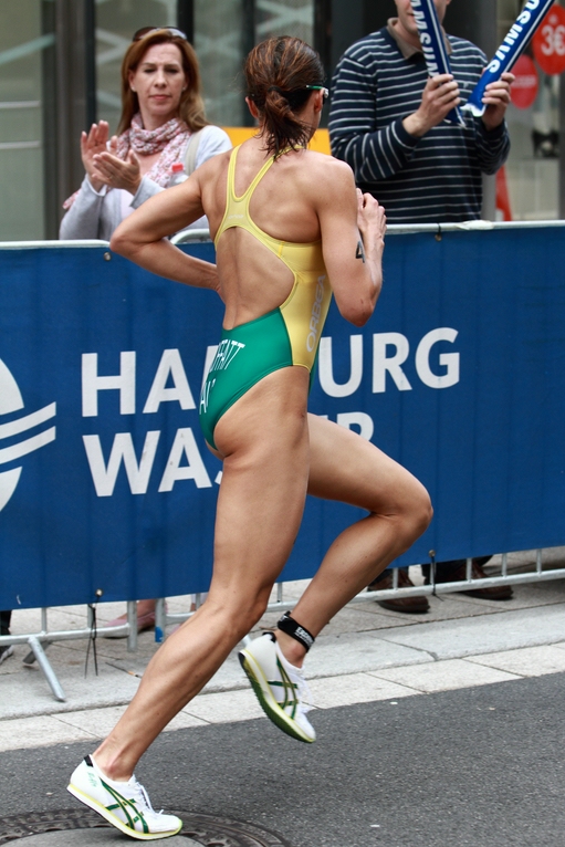 Triathlon Hamburg 2012, Frauen Elite