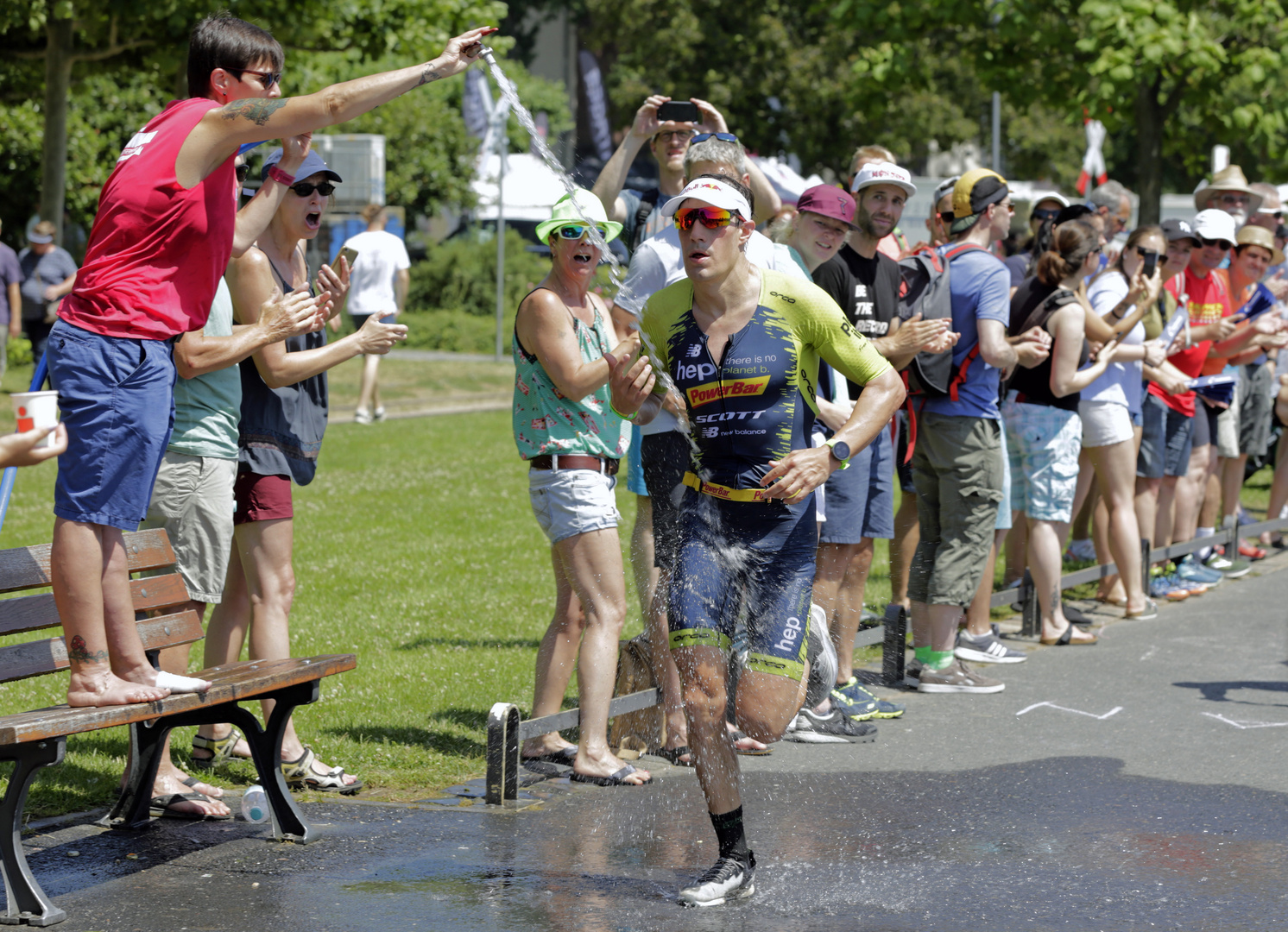 Triathlon in Frankfurt   