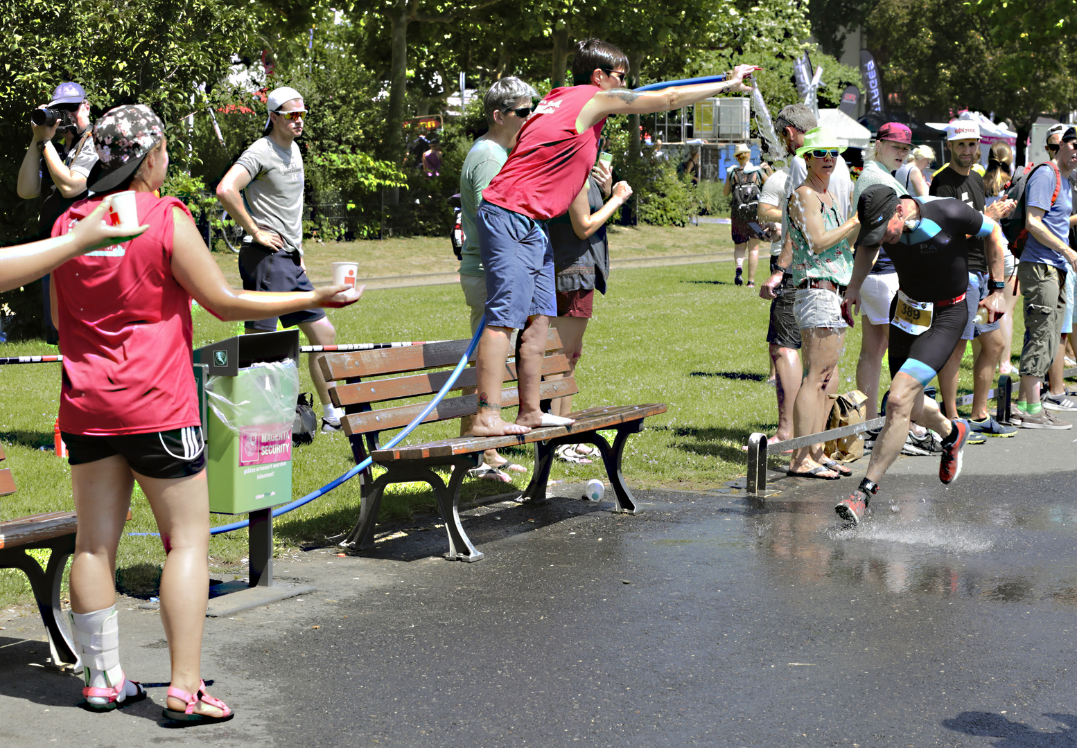 Triathlon in Frankfurt   