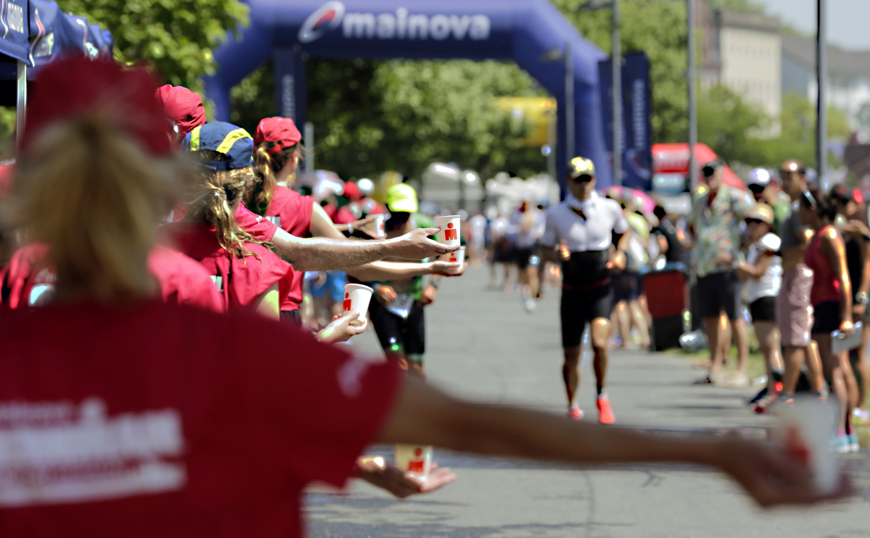 Triathlon in Frankfurt..................   