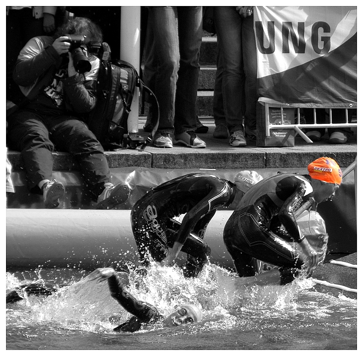 Triathlon in Hamburg