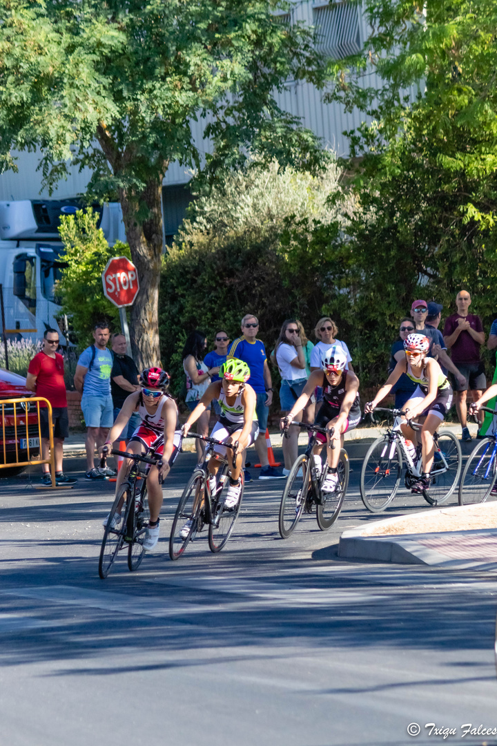 triatlón ciclistas