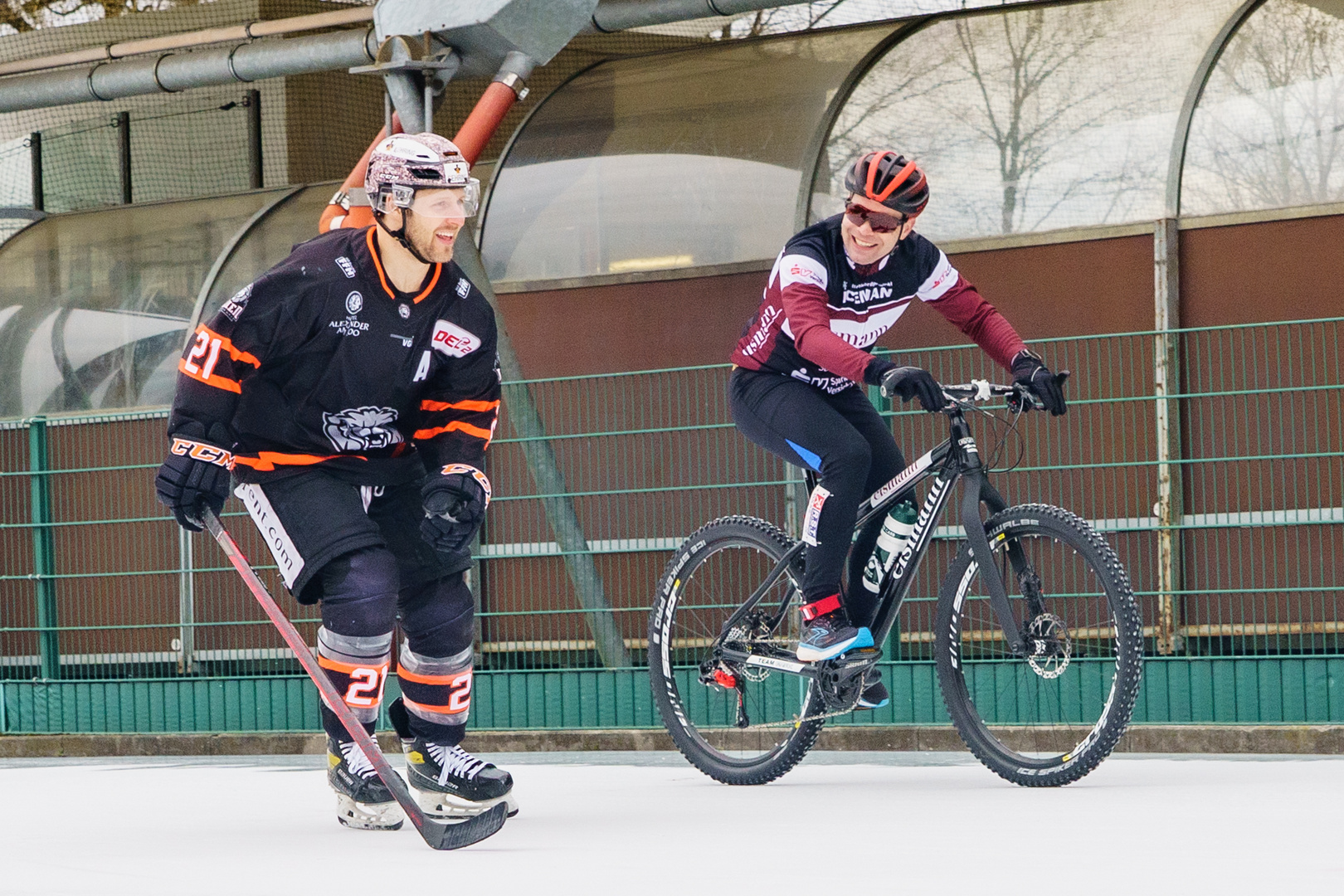 Triatlon-Weltrekord auf dem Eis