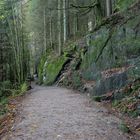 Triberg: Wanderweg zum Wasserfall