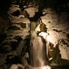 Triberger Wasserfall bei Nacht