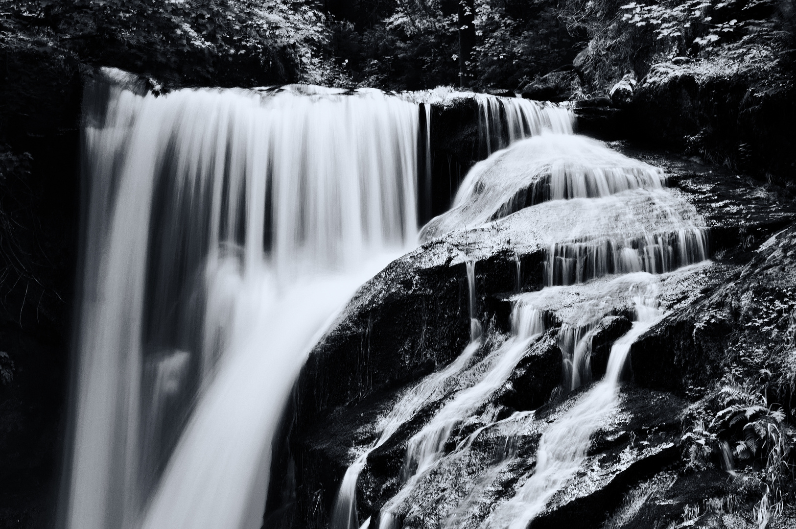 Triberger Wasserfall bw