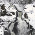 Triberger Wasserfall im Winter