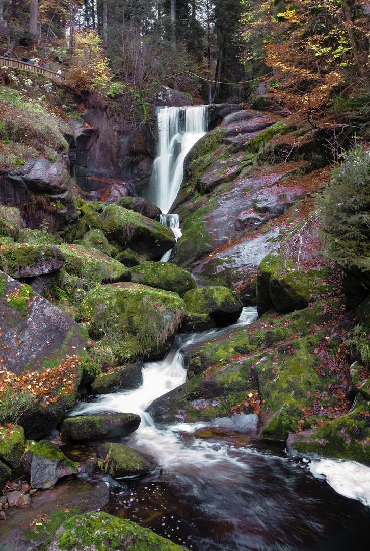 Triberger Wasserfall nur ein Teilstück