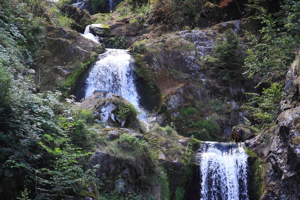 Triberger Wasserfall - Teilaufnahme