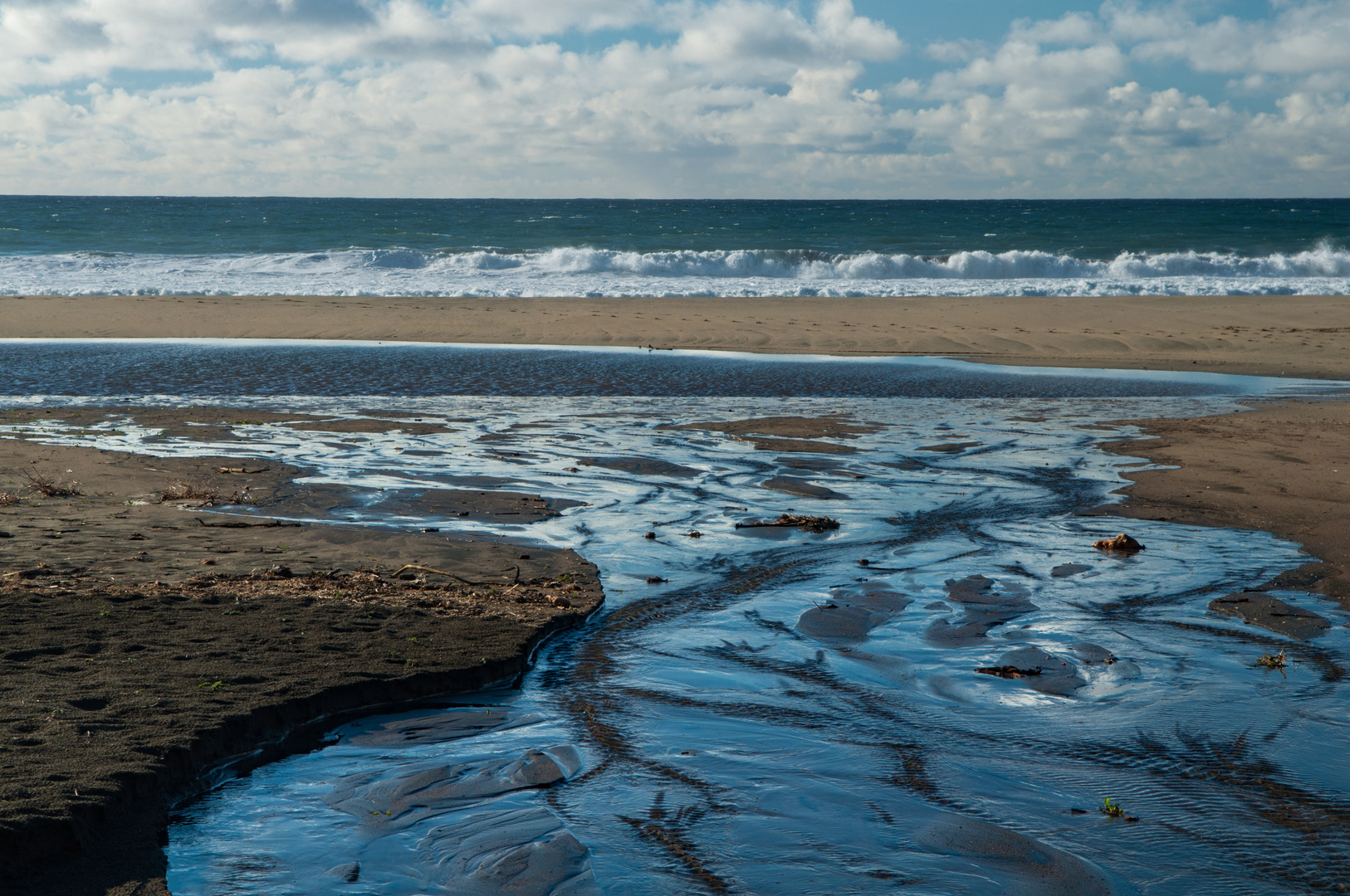 Tributary meets the Ocean