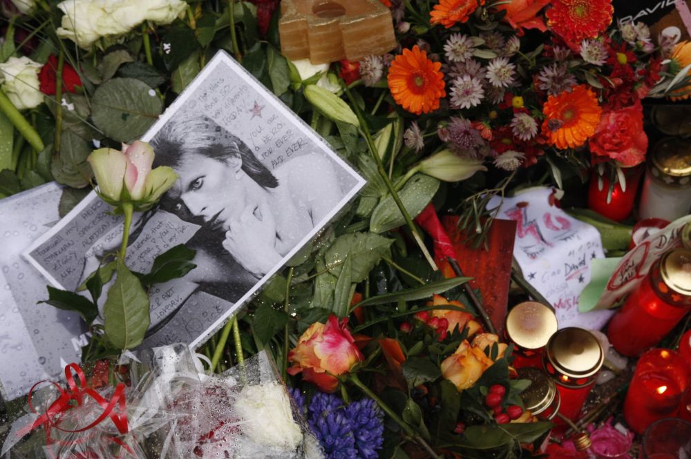 Tribute to David Bowie in Berlin