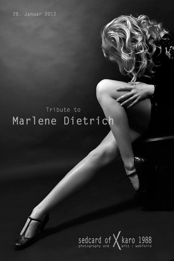 Tribute to Marlene Dietrich