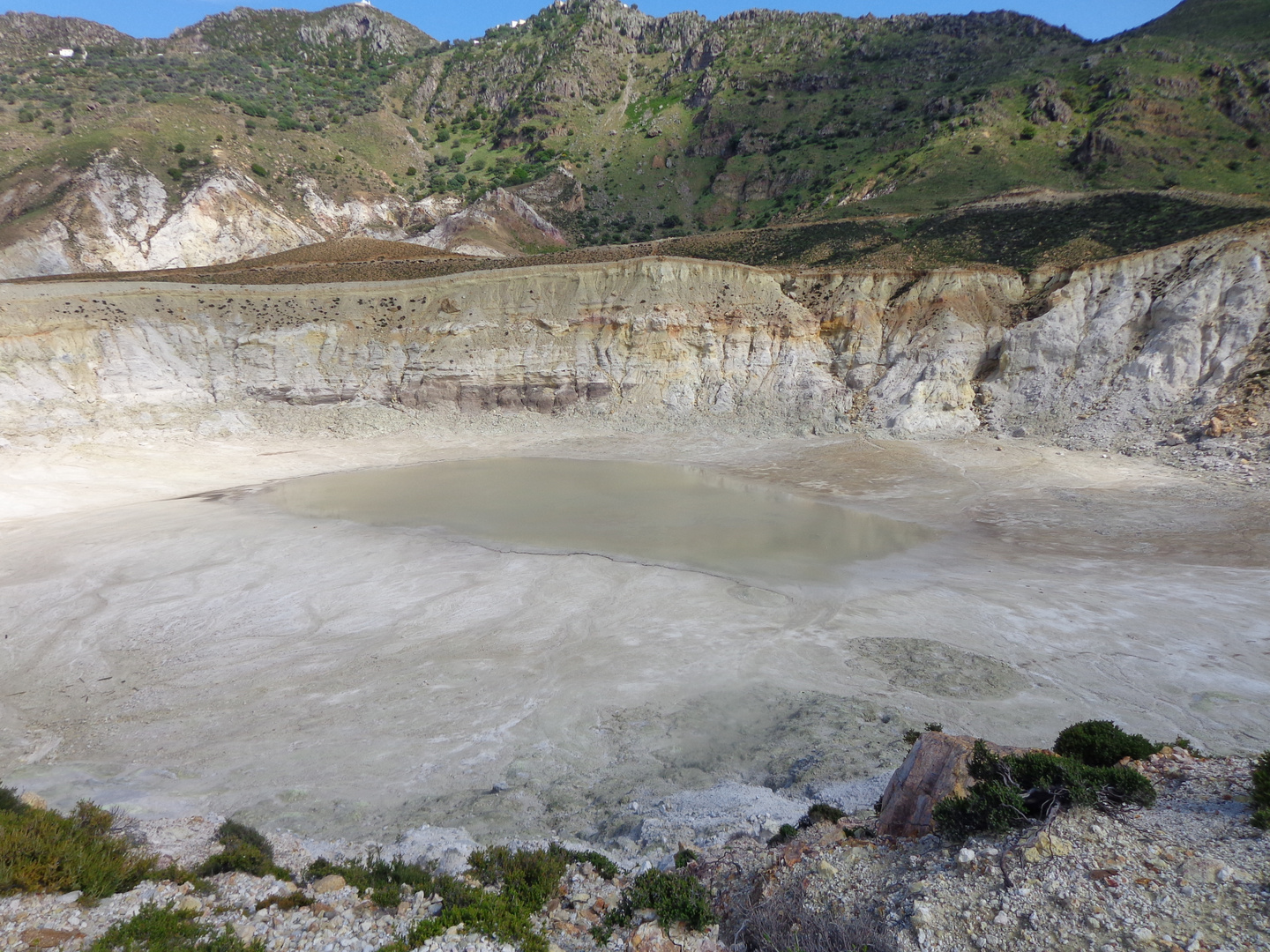 Trichter, Nisyros, Griechenland