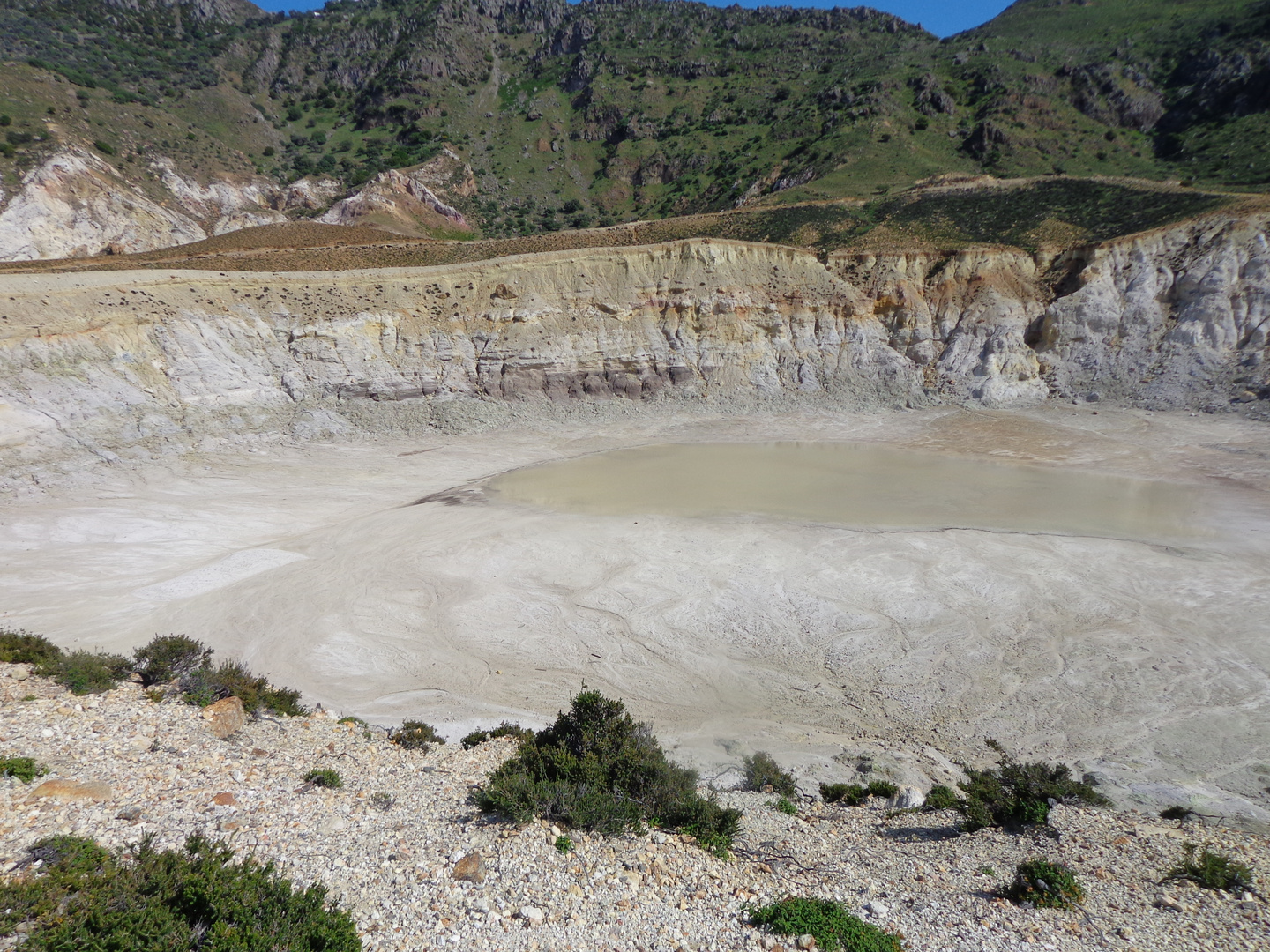 Trichter, Nisyros, Griechenland