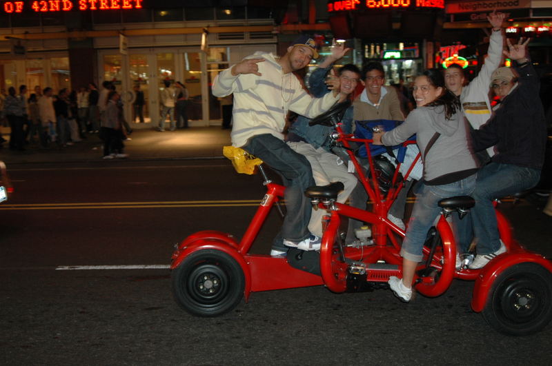 trick bikr.times square