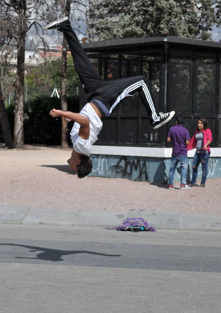 Tricking en las calles de Madrid de RociBlazquez 