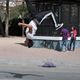 Tricking en las calles de Madrid