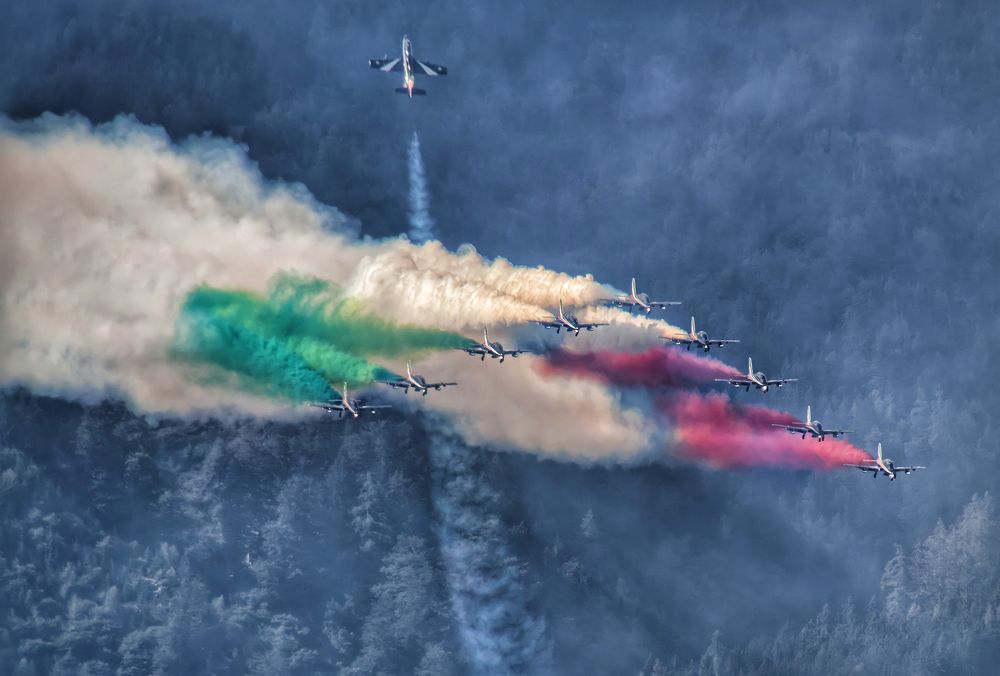 Tricolore bei der AirPower 2020