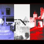 tricolore (rouge): Carcassonne