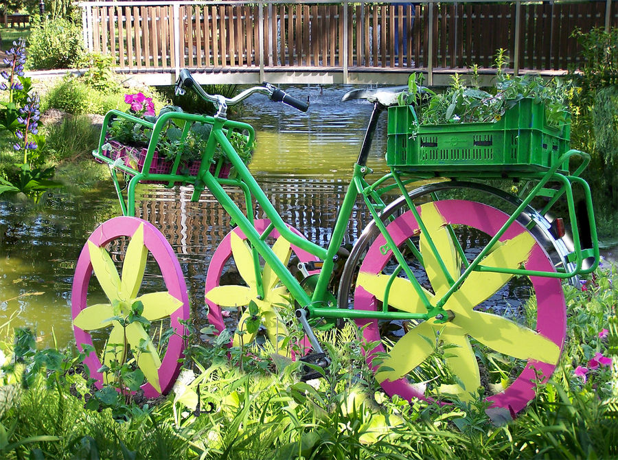 Tricycle tricolore