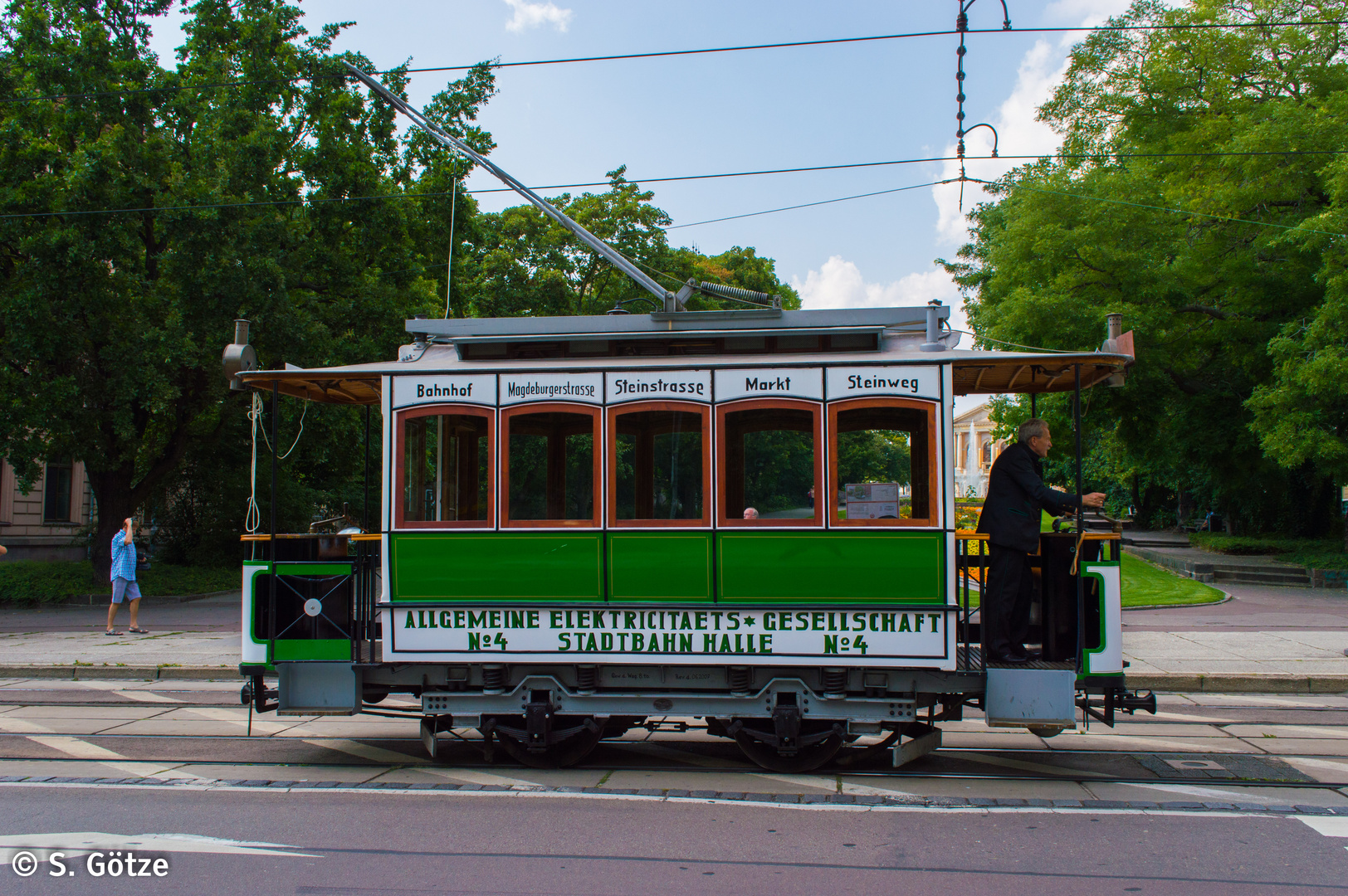 Triebwagen 4 der Halleschen Straßenbahnfreunde e.V.