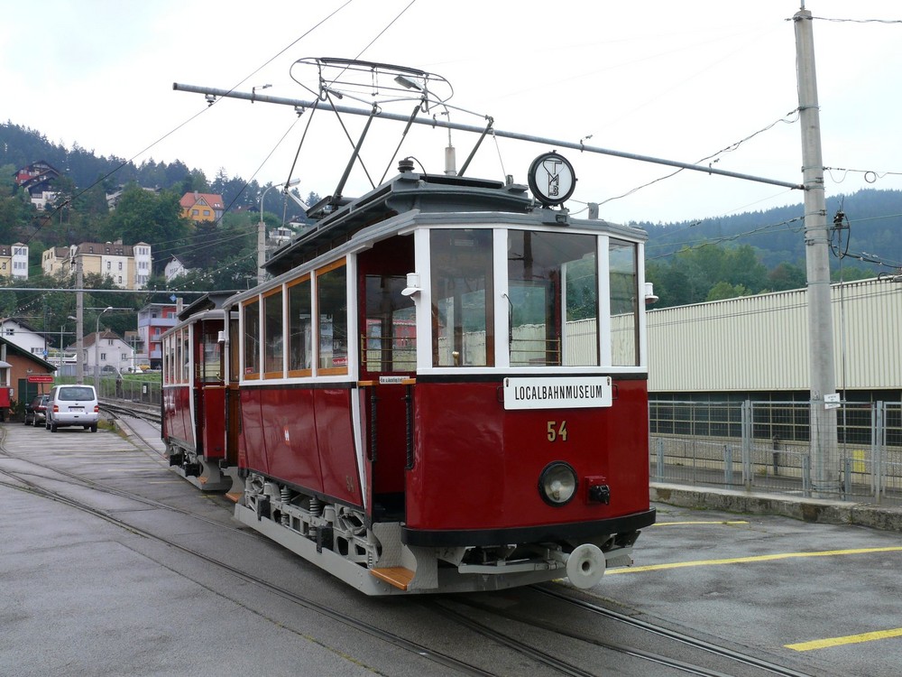 Triebwagen 54 & Beiwagen 143