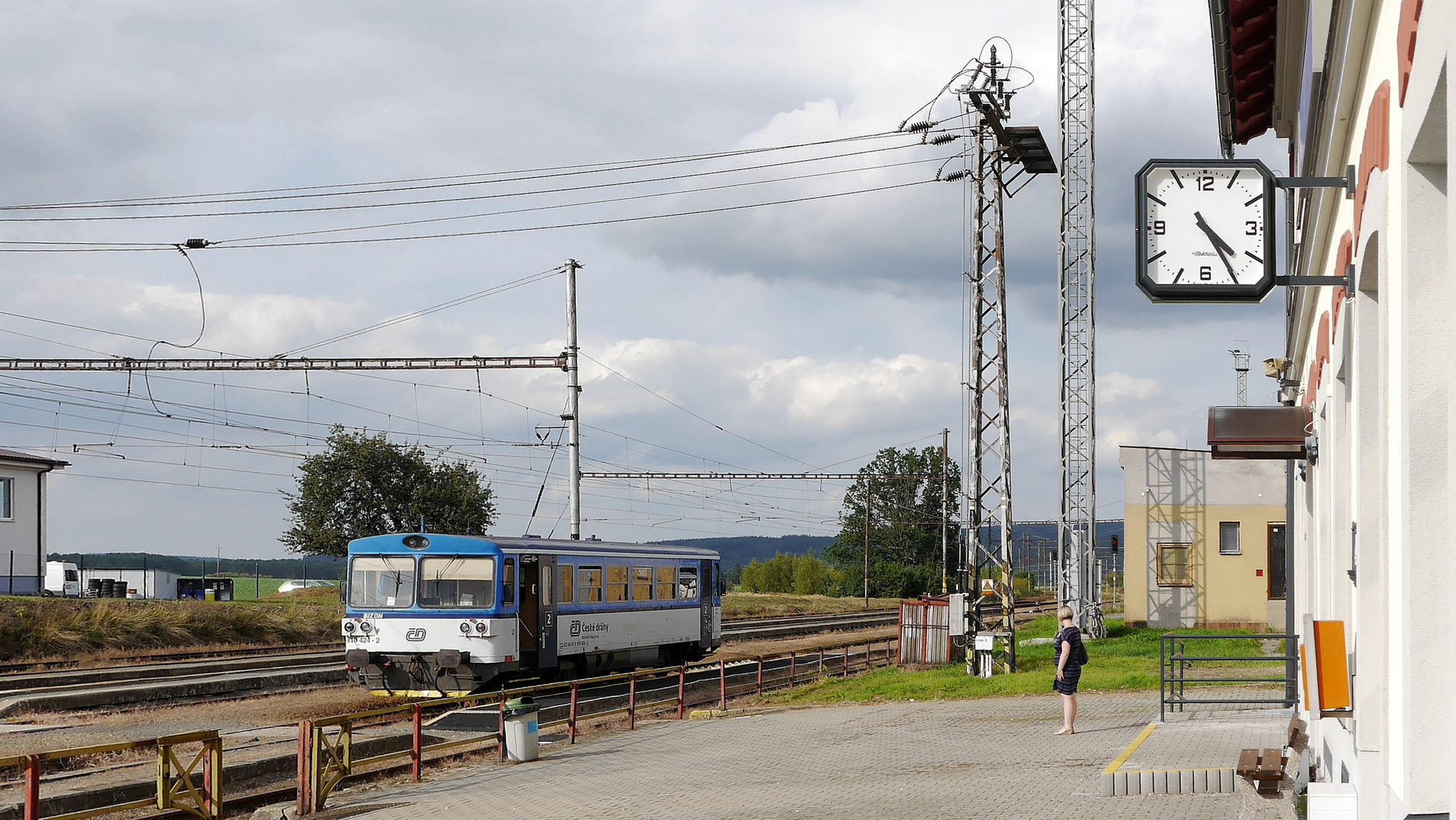 Triebwagen 810 424 der CD in Nezvestice