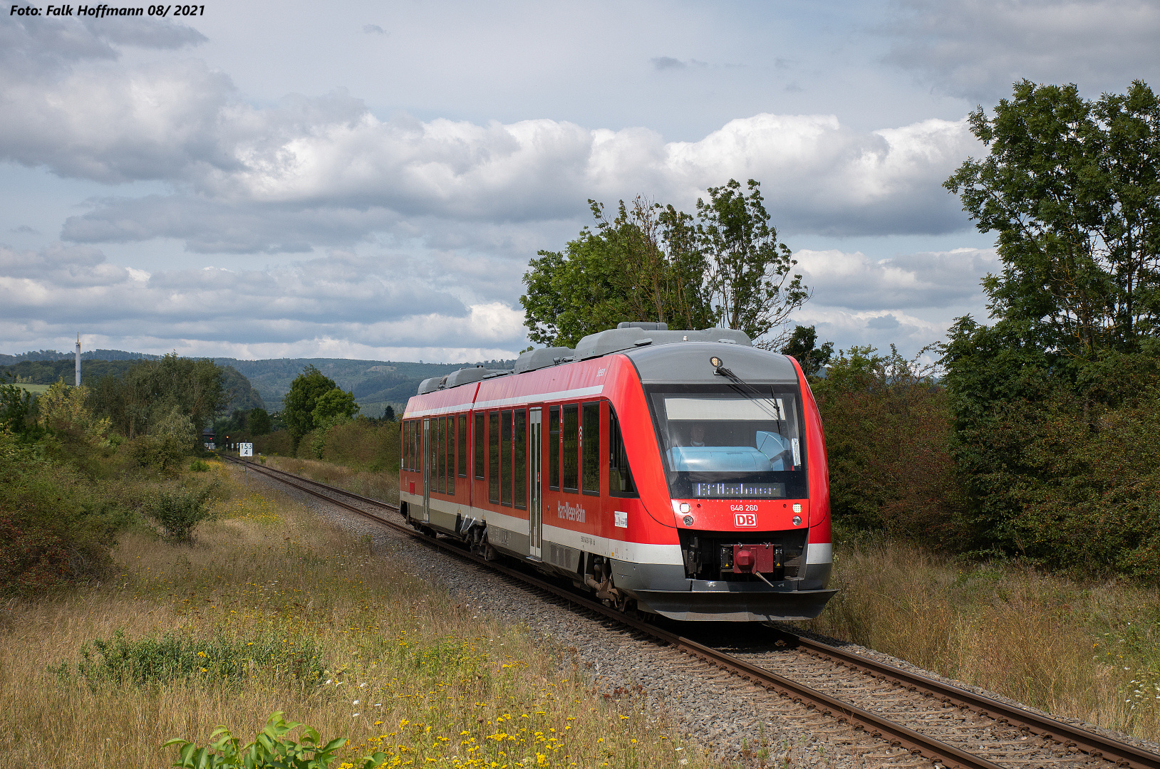 Triebwagen als Statthalter für das Motiv